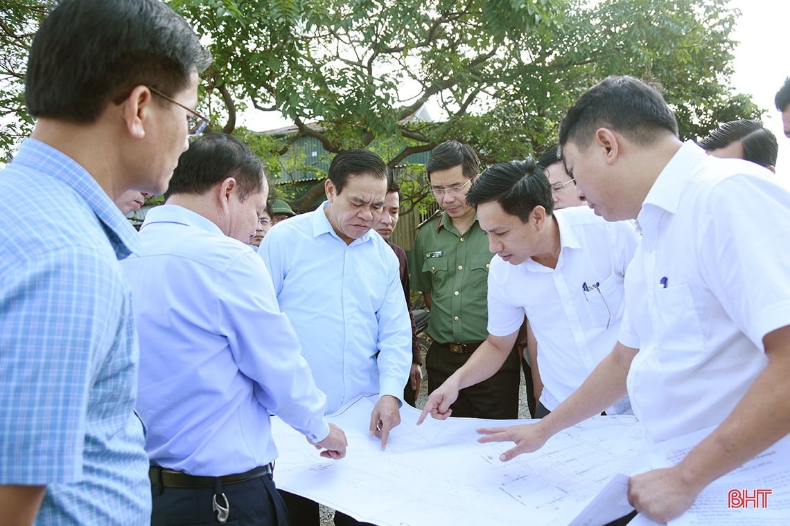 Nhanh chóng khắc phục, sửa chữa hạ tầng khu tái định cư các hộ dân xã Kỳ Lợi