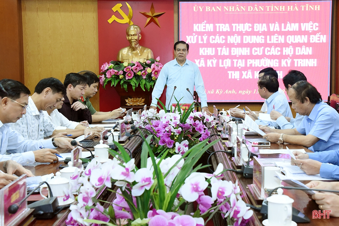 Nhanh chóng khắc phục, sửa chữa hạ tầng khu tái định cư các hộ dân xã Kỳ Lợi