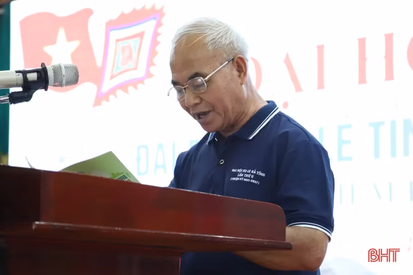 Ông Lê Đình Sơn làm Chủ tịch Hội đồng họ Lê Hà Tĩnh