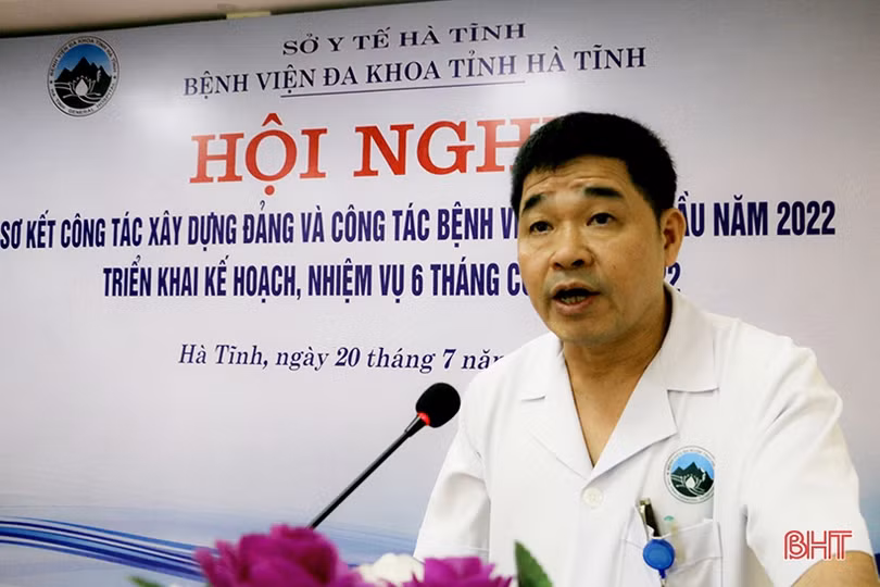 Tiếp tục nỗ lực xây dựng BVĐK tỉnh Hà Tĩnh phát triển toàn diện