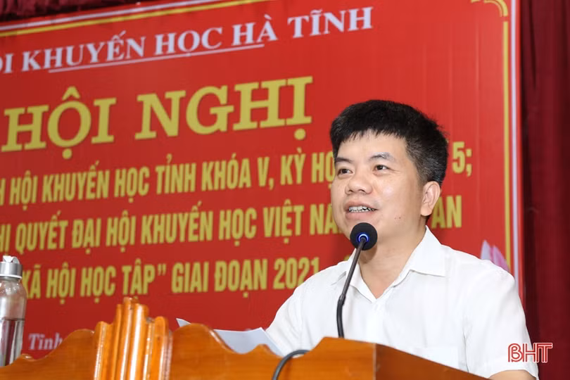 Các cấp hội khuyến học Hà Tĩnh huy động hơn 24,4 tỷ đồng cho công tác xây dựng xã hội học tập