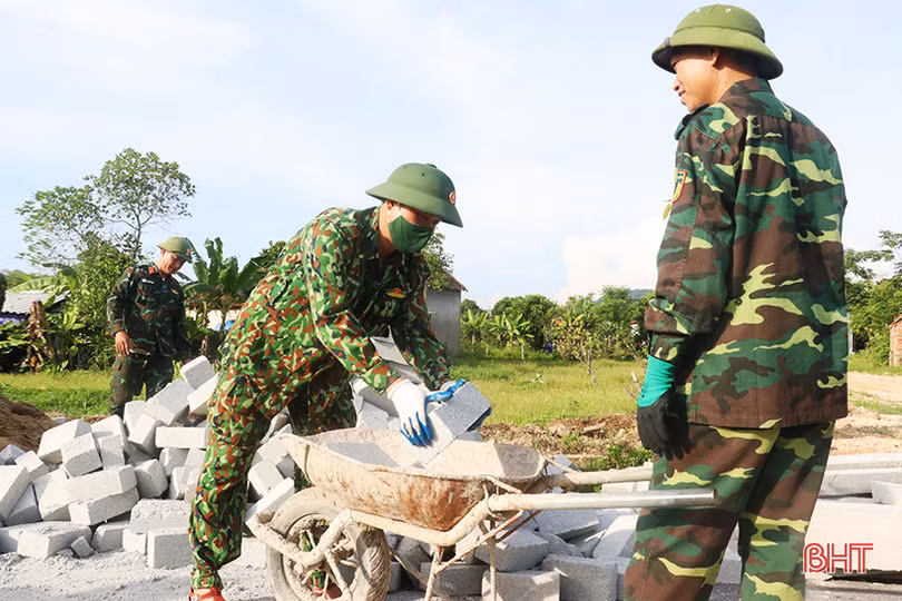 Thạch Hà phát động 40 ngày cao điểm xây dựng nông thôn mới