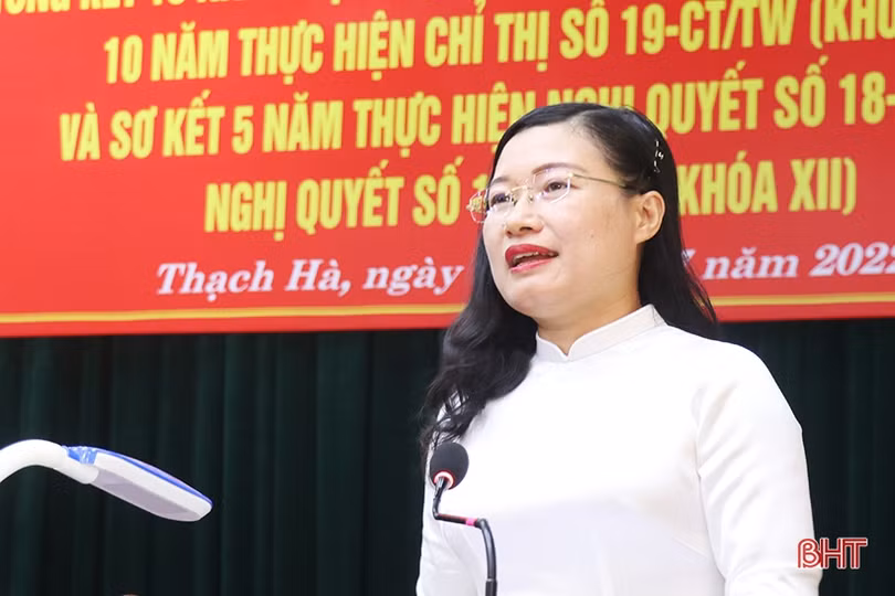 Các đơn vị hành chính mới ở Thạch Hà hoạt động hiệu quả