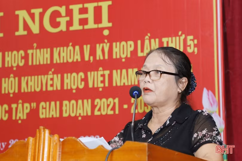 Các cấp hội khuyến học Hà Tĩnh huy động hơn 24,4 tỷ đồng cho công tác xây dựng xã hội học tập