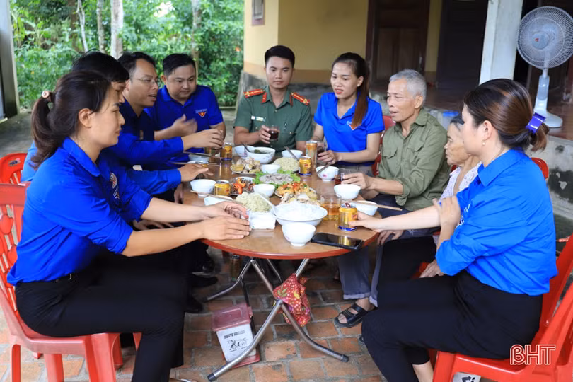 Tuổi trẻ Hương Sơn tổ chức các hoạt động tri ân những người có công với cách mạng