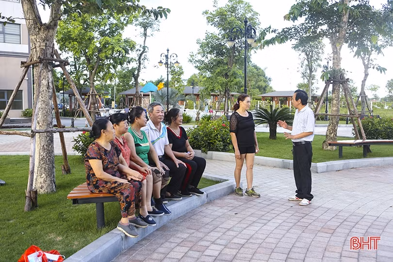 Làng trong phố ở Hà Tĩnh