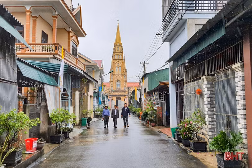 Nông thôn Kỳ Anh “khoác áo mới” đón mừng năm 2021