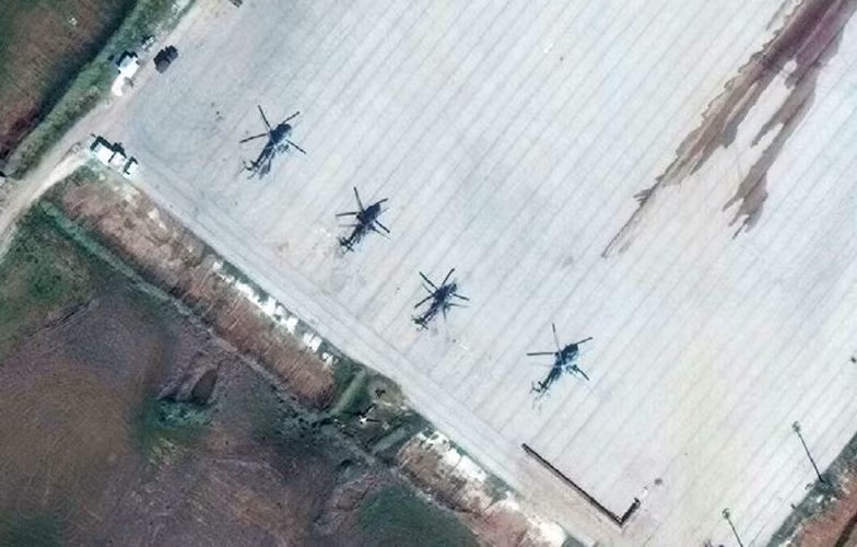 Vệ tinh Mỹ phát hiện căn cứ không quân bí mật của Nga có quy mô sánh ngang Hmeimim