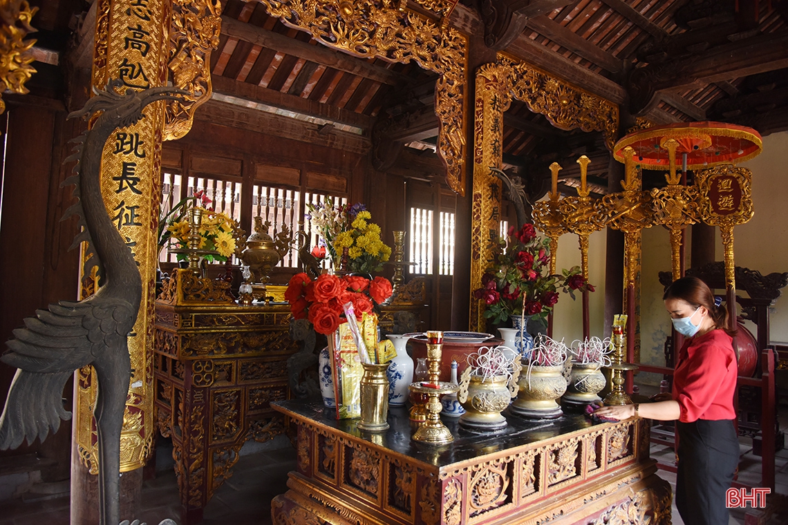 Thăm khu di tích nhà thờ Đình nguyên Tiến sỹ Phan Đình Phùng tại làng Đông Thái