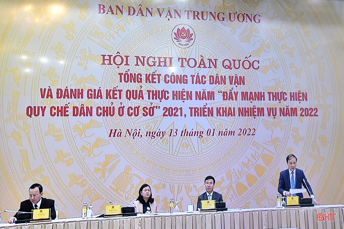 Đội ngũ cán bộ làm công tác dân vận cần bám sát thực tiễn, hướng mạnh về cơ sở 