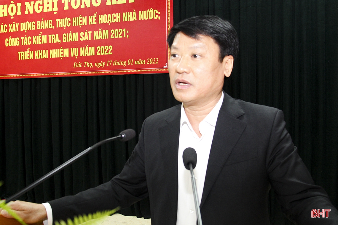 Đức Thọ cần tổ chức thực hiện hiệu quả nghị quyết đại hội Đảng các cấp