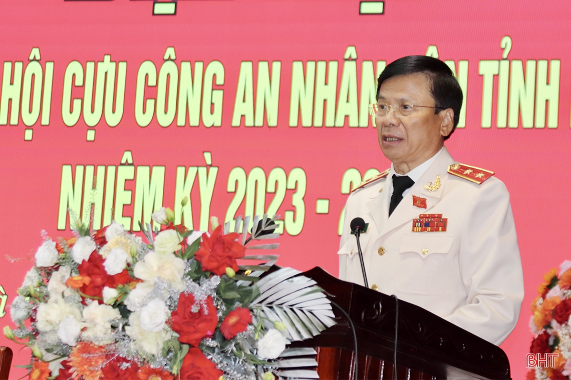 Đại tá Trần Văn Lợi được bầu giữ chức Chủ tịch Hội Cựu Công an nhân dân tỉnh Hà Tĩnh