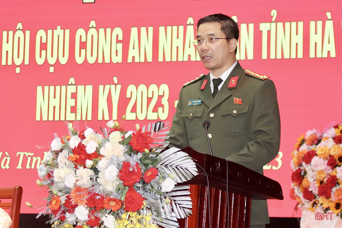 Đại tá Trần Văn Lợi được bầu giữ chức Chủ tịch Hội Cựu Công an nhân dân tỉnh Hà Tĩnh