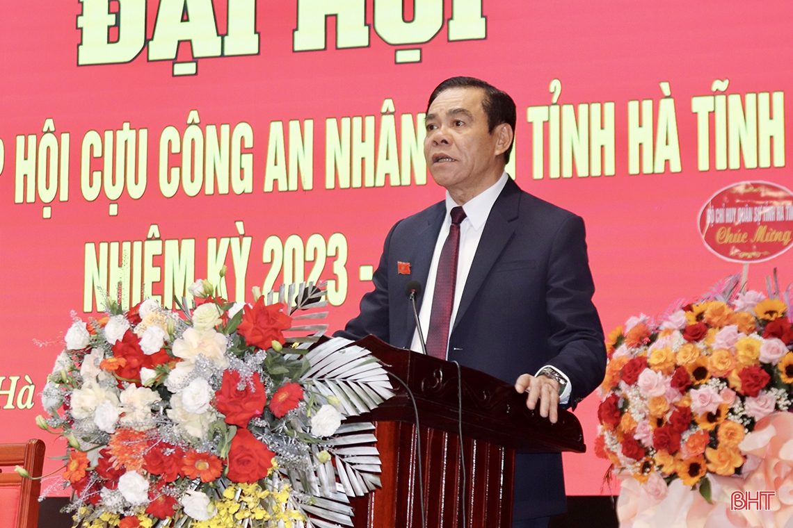 Đại tá Trần Văn Lợi được bầu giữ chức Chủ tịch Hội Cựu Công an nhân dân tỉnh Hà Tĩnh