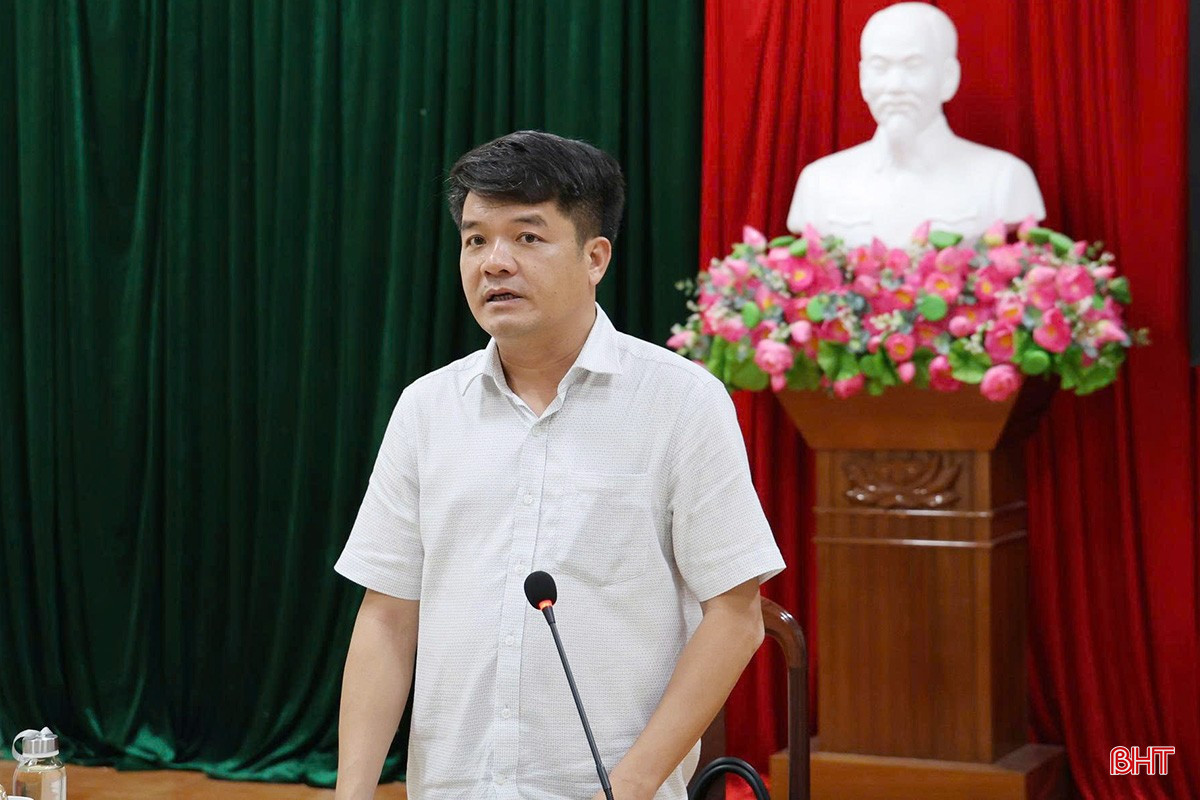 Chủ tịch Ủy ban MTTQ tỉnh Trần Nhật Tân kết luận hội nghị.