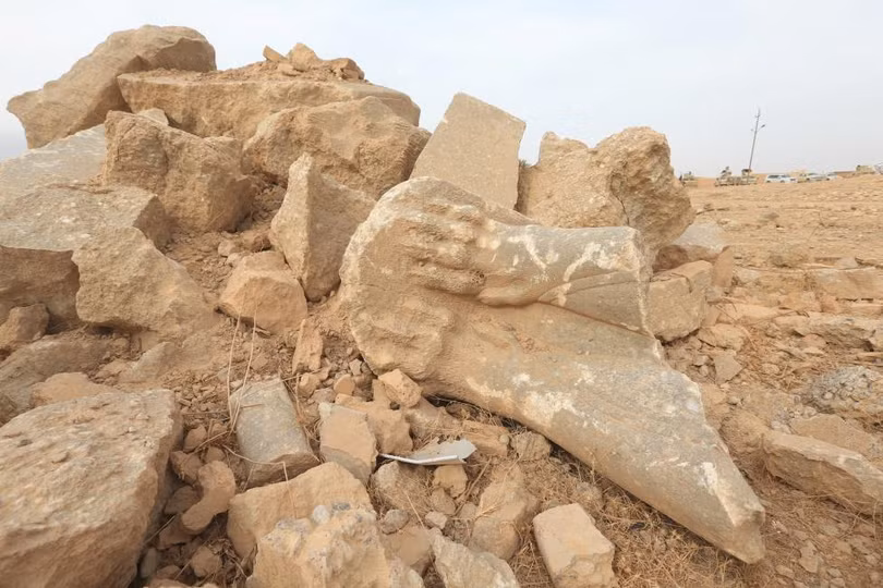 hoang tan thanh pho co 3 000 nam tuoi bi is tan pha o iraq
