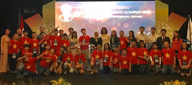 dt viet nam dung dau ky thi olympic toan va khoa hoc quoc te