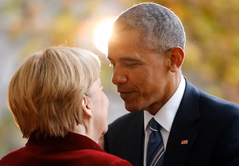 ong obama va ba merkel moi tham tinh hiem co