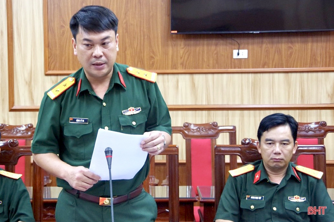 Đảng ủy Quân sự tỉnh ra các nghị quyết lãnh đạo thực hiện nhiệm vụ