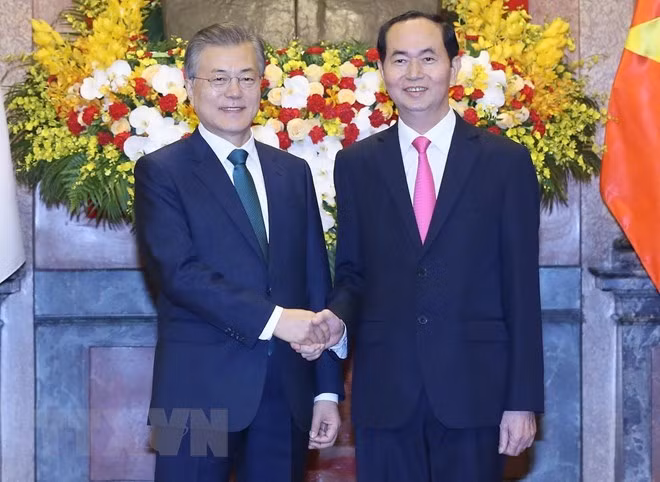 han quoc dua tin dam net ve chuyen tham viet nam cua ong moon jae in