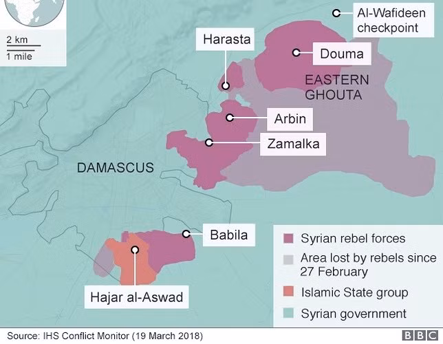 can canh doan xe bus cho phien quan syria rut chay khoi dong ghouta