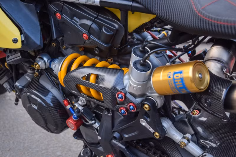 ducati panigale 1199 s do cafe racer ve tay dai gia sai gon
