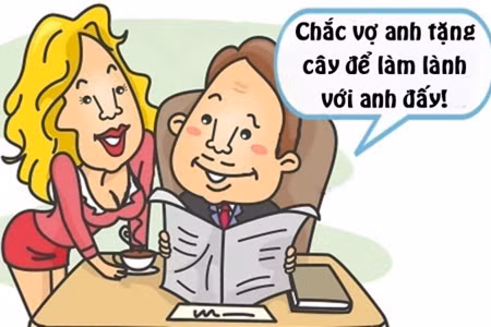 Giám đốc lặng người trước món quà vợ tặng
