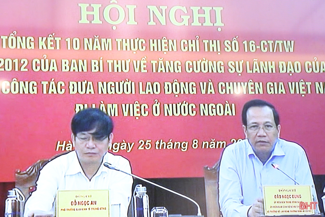 Lao động làm việc ở nước ngoài đóng góp to lớn cho sự phát triển của Hà Tĩnh