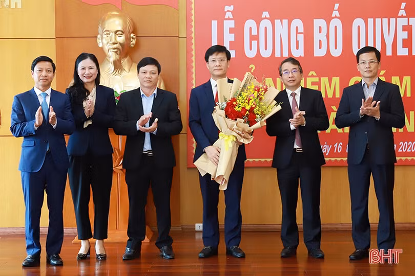 Ông Trịnh Văn Ngọc giữ chức Giám đốc Sở Tài chính Hà Tĩnh