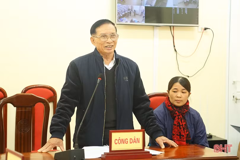 Đặt mốc thời gian cụ thể, hoàn thành các vụ việc công dân Hà Tĩnh kiến nghị