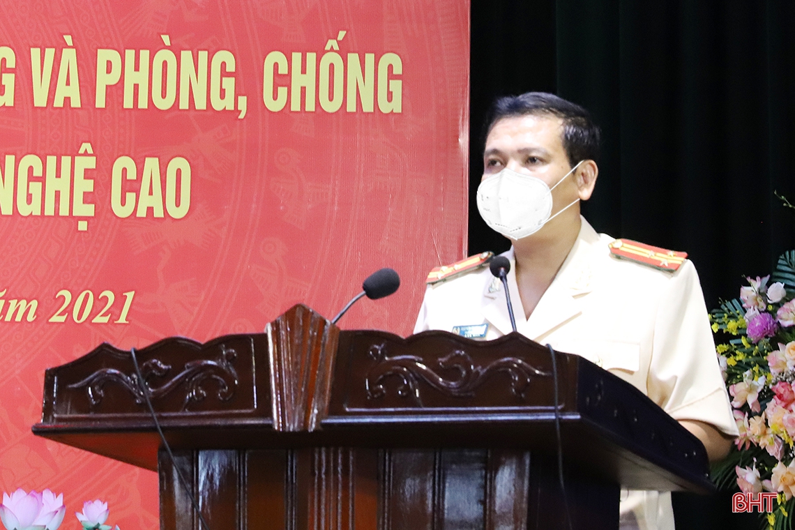 Thành lập Phòng An ninh mạng và phòng chống tội phạm sử dụng công nghệ cao Công an Hà Tĩnh
