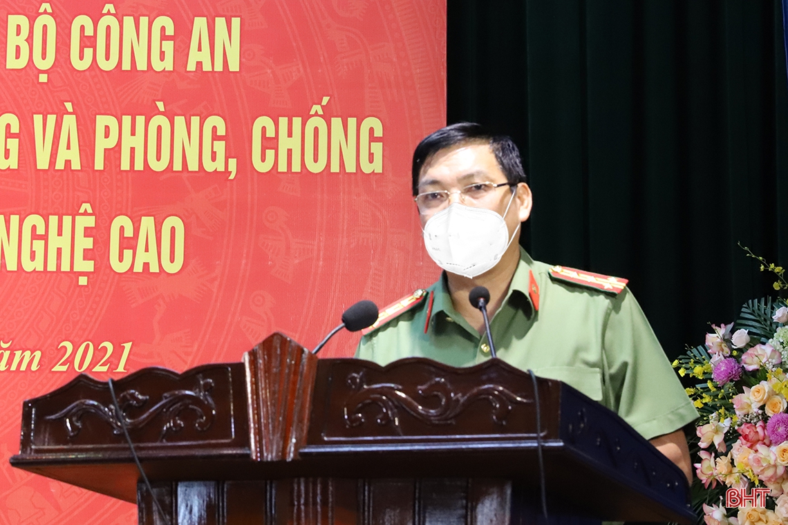 Thành lập Phòng An ninh mạng và phòng chống tội phạm sử dụng công nghệ cao Công an Hà Tĩnh