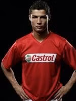 Ronaldo trong màu áo Castrol - Ảnh do Castrol cung cấp