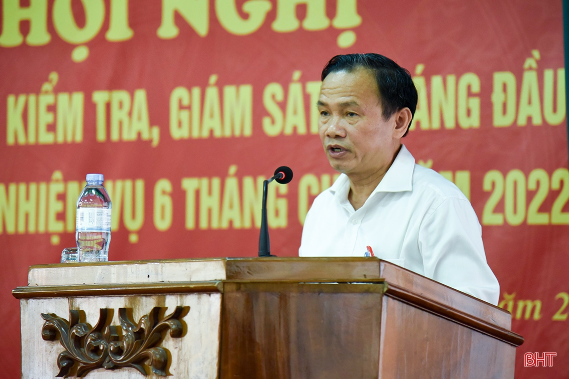 Tiếp tục tăng cường kiểm tra, giám sát đối với người đứng đầu các địa phương, đơn vị