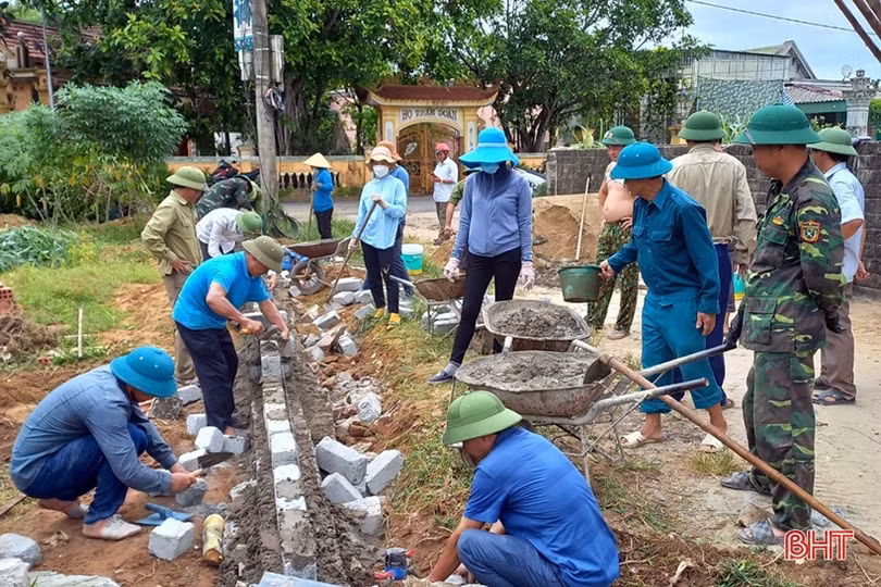 Hà Tĩnh công nhận 16 xã đạt chuẩn nông thôn mới sau sáp nhập
