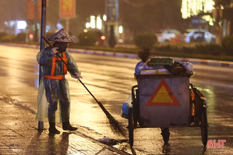 Người Hà Tĩnh chống chọi với đợt rét nhất từ đầu đông