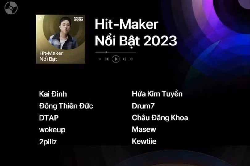 Nhà sản xuất âm nhạc người Hà Tĩnh lọt top 10 hit-maker nổi bật năm