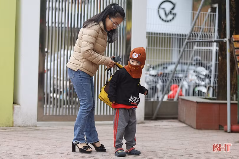 Người Hà Tĩnh chống chọi với đợt rét nhất từ đầu đông