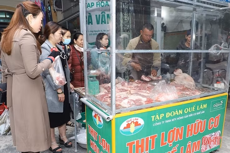 Khai trương cửa hàng thực phẩm hữu cơ Quế Lâm đầu tiên tại TP Hà Tĩnh