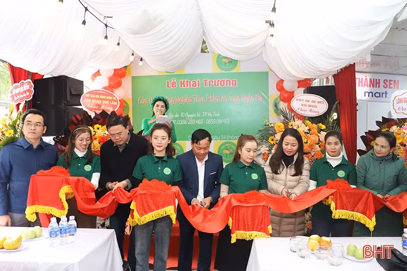 Khai trương cửa hàng thực phẩm hữu cơ Quế Lâm đầu tiên tại TP Hà Tĩnh