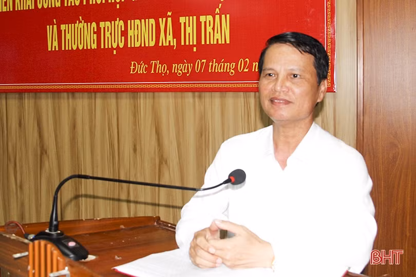 Đức Thọ nâng cao vai trò, trách nhiệm của cơ quan HĐND tại địa phương