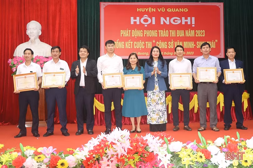 Vũ Quang phấn đấu đến cuối năm 2023, thu nhập bình quân đầu người đạt khoảng 54,65 triệu đồng