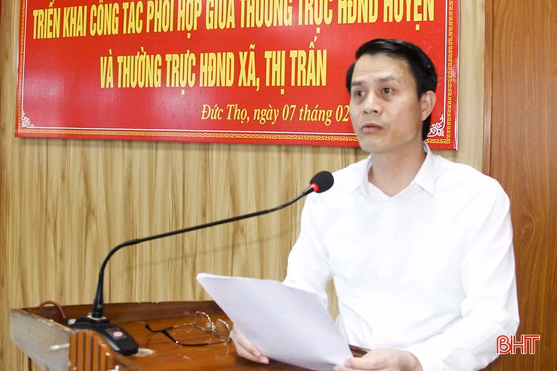 Đức Thọ nâng cao vai trò, trách nhiệm của cơ quan HĐND tại địa phương