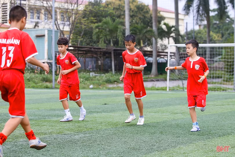 U11 Hà Tĩnh hội quân chuẩn bị cho Giải Bóng đá thiếu niên, nhi đồng toàn quốc