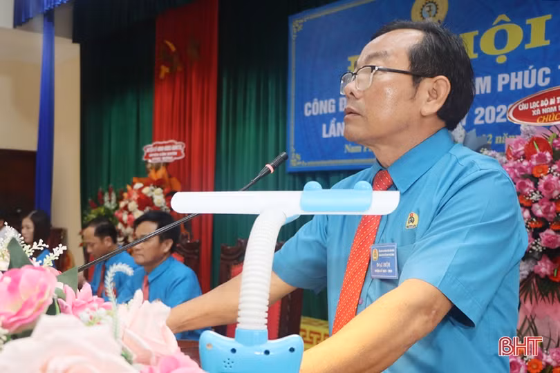 Đại hội điểm Công đoàn cơ sở xã Nam Phúc Thăng