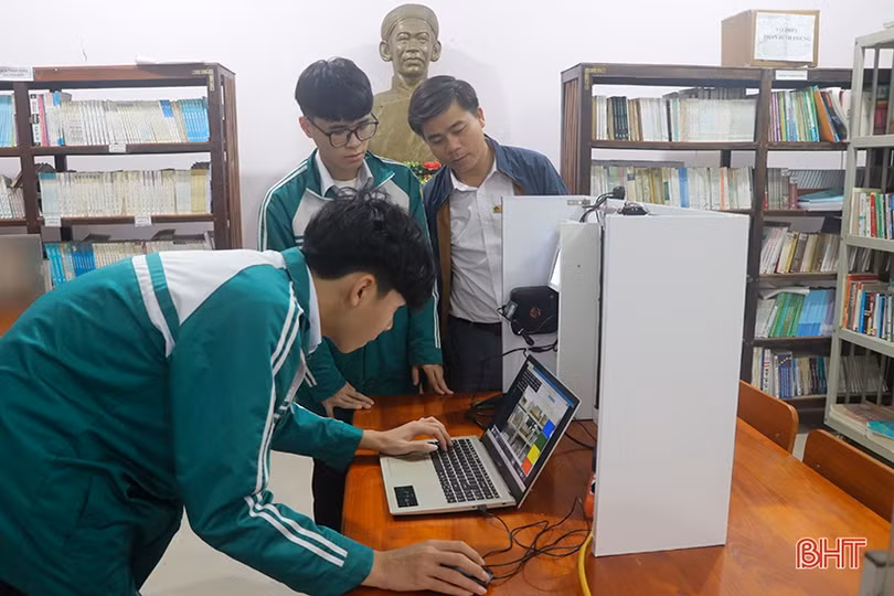 Chuyện về 3 giải nhất cuộc thi KHKT cấp tỉnh của học sinh Trường THPT Phan Đình Phùng