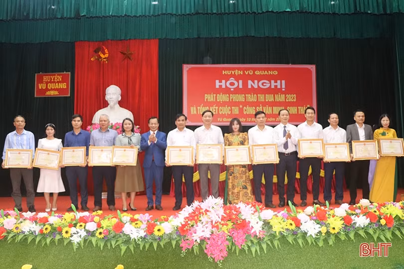 Vũ Quang phấn đấu đến cuối năm 2023, thu nhập bình quân đầu người đạt khoảng 54,65 triệu đồng
