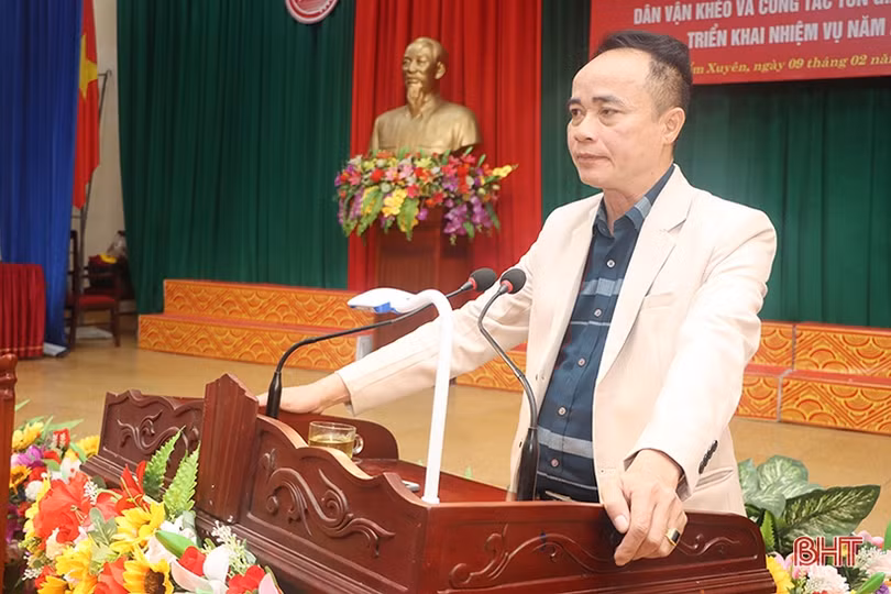  Đưa công tác dân vận đi vào chiều sâu, gắn với thực tiễn ở Cẩm Xuyên