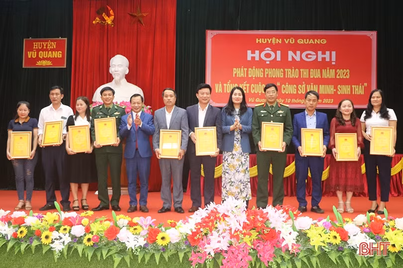Vũ Quang phấn đấu đến cuối năm 2023, thu nhập bình quân đầu người đạt khoảng 54,65 triệu đồng