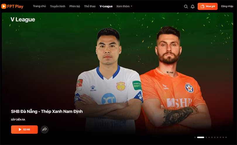 Xem trực tiếp Hồng Lĩnh Hà Tĩnh tại V.League ở đâu?